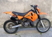 All original and replacement parts for your KTM 125 LC2 100 Orange Europe 110372 1997.