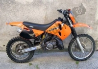 All original and replacement parts for your KTM 125 LC2 100 Orange United Kingdom 1997.