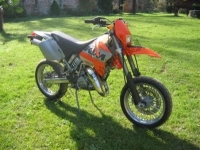 Todas as peças originais e de reposição para seu KTM 125 Supermoto 80 Europe 2001.