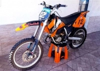 Toutes les pièces d'origine et de rechange pour votre KTM 125 SX Europe 2000.