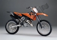 All original and replacement parts for your KTM 125 SX Europe 2002.