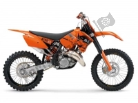 All original and replacement parts for your KTM 125 SX Europe 2006.