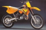 Options and accessories pour le KTM SX 125  - 1997