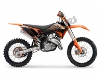 Toutes les pièces d'origine et de rechange pour votre KTM 125 SXS Europe 2001.