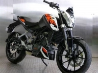 Alle originele en vervangende onderdelen voor uw KTM 200 Duke OR W O ABS B D 14 Europe 2014.