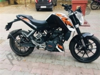 Tutte le parti originali e di ricambio per il tuo KTM 200 Duke OR W O ABS CKD 16 Malaysia 2016.