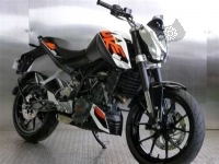 Todas as peças originais e de reposição para seu KTM 200 Duke Orange ABS Europe 2014.