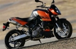 Motor voor de KTM Duke 200  - 2012