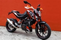 Todas las piezas originales y de repuesto para su KTM 200 Duke Orange W Oabs B D 13 Argentina 2013.