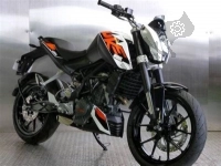 All original and replacement parts for your KTM 200 Duke WH W O ABS B D 14 Asia 2014.