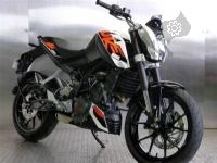 Wszystkie oryginalne i zamienne części do Twojego KTM 200 Duke WH W O ABS CKD 14 China 2014.