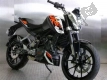 All original and replacement parts for your KTM 200 Duke White ABS Europe 2014.