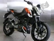 Todas las piezas originales y de repuesto para su KTM 200 Duke White ABS Europe 2014.