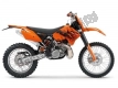 All original and replacement parts for your KTM 200 EXC Australia 2006.