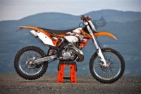 Alle originele en vervangende onderdelen voor uw KTM 200 EXC Australia 2013.