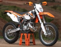 Toutes les pièces d'origine et de rechange pour votre KTM 200 EXC Australia 2014.