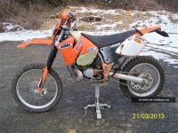 Todas las piezas originales y de repuesto para su KTM 200 EXC Europe 2002.