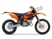 Toutes les pièces d'origine et de rechange pour votre KTM 200 EXC Europe 2007.