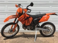 Toutes les pièces d'origine et de rechange pour votre KTM 200 XC USA 2006.