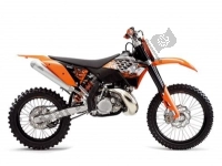 Todas las piezas originales y de repuesto para su KTM 200 XC USA 2008.