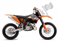 Todas as peças originais e de reposição para seu KTM 200 XC W South Africa 2008.