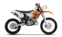 Todas as peças originais e de reposição para seu KTM 200 XC W USA 2011.