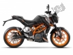 All original and replacement parts for your KTM 250 Duke WH ABS B D 15 Europe 2015.