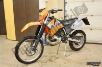 Todas las piezas originales y de repuesto para su KTM 250 EGS 11 KW Europe 1999.