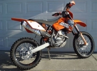 Toutes les pièces d'origine et de rechange pour votre KTM 250 EXC F Australia 2007.