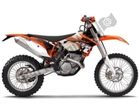 Alle originele en vervangende onderdelen voor uw KTM 250 EXC F Australia 2012.