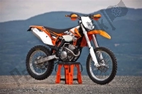 Todas as peças originais e de reposição para seu KTM 250 EXC F Australia 2013.