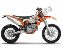 Todas las piezas originales y de repuesto para su KTM 250 EXC F Australia 2015.