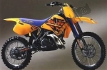 Oils, fluids and lubricants for the KTM EXC 250  - 1996