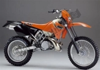 All original and replacement parts for your KTM 250 EXC Racing Australia 2002.