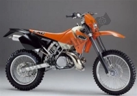 All original and replacement parts for your KTM 250 EXC Racing Europe 2002.