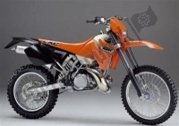 All original and replacement parts for your KTM 250 EXC SIX Days Europe 2002.