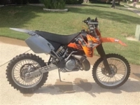 Tutte le parti originali e di ricambio per il tuo KTM 250 MXC USA 1998.