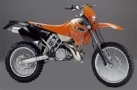 Alle originele en vervangende onderdelen voor uw KTM 250 MXC USA 1999.