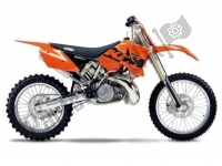 Todas as peças originais e de reposição para seu KTM 250 SX Europe 2003.