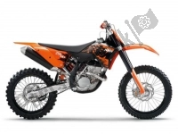 Toutes les pièces d'origine et de rechange pour votre KTM 250 SX F Europe 2007.