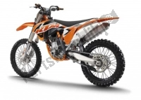 All original and replacement parts for your KTM 250 SX F Factory Edition USA 2015.