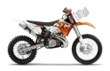 Todas as peças originais e de reposição para seu KTM 250 XC Europe USA 2011.