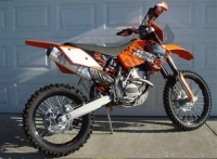 Todas as peças originais e de reposição para seu KTM 250 XCF W South Africa 2007.