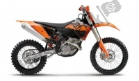 All original and replacement parts for your KTM 250 XCF W South Africa 2009.