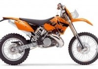 Toutes les pièces d'origine et de rechange pour votre KTM 300 EXC Australia 2005.