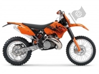 Todas las piezas originales y de repuesto para su KTM 300 EXC Australia 2006.