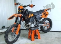 Toutes les pièces d'origine et de rechange pour votre KTM 300 EXC Europe 2000.