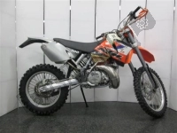 Todas as peças originais e de reposição para seu KTM 300 EXC Europe 2001.