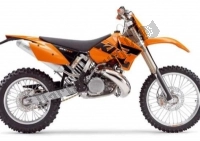 Todas las piezas originales y de repuesto para su KTM 300 EXC USA 2005.