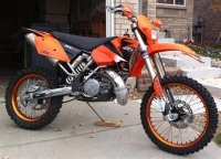 Tutte le parti originali e di ricambio per il tuo KTM 300 MXC USA 2004.